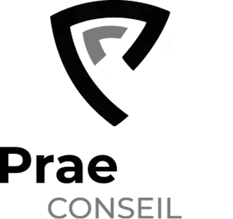 Logo Praerisk Noir et Blanc
